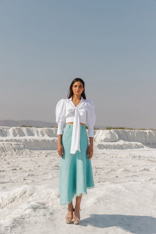 Mia Assymetrical Skirt (6440359297193)