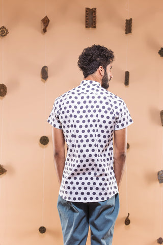 Polka Pineapple Dual Shirt (1639574863915)