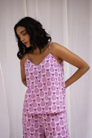 Purple Pineapple Day-jama Set