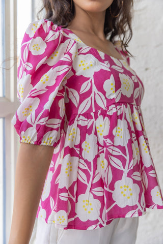 Alisha Peplum Top