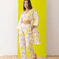 Lemon-rose 3 piece Co-ord Set
