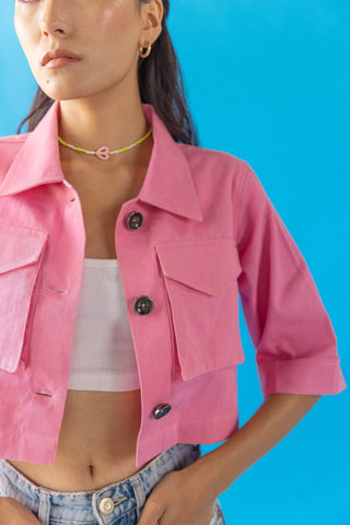 Amy crop shirt
